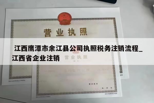  江西鹰潭市余江县公司执照税务注销流程_江西省企业注销