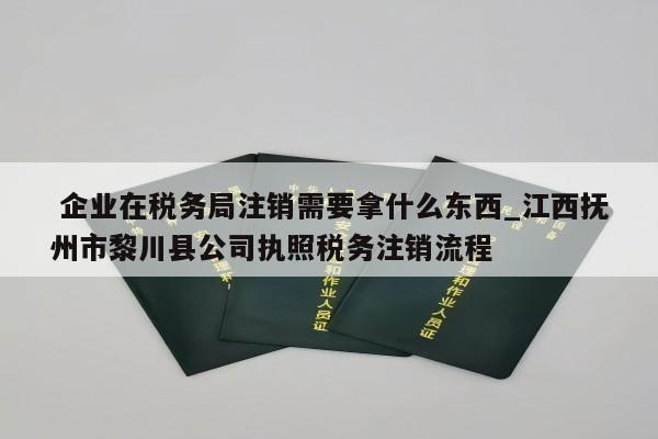  企业在税务局注销需要拿什么东西_江西抚州市黎川县公司执照税务注销流程