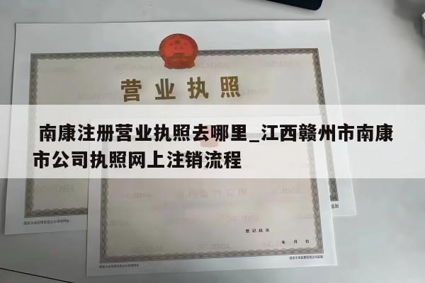  南康注册营业执照去哪里_江西赣州市南康市公司执照网上注销流程