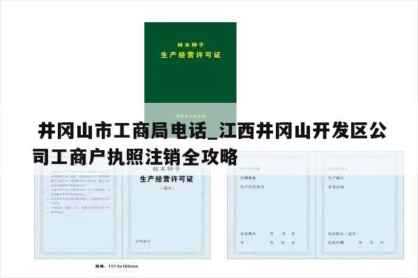 井冈山市工商局电话_江西井冈山开发区公司工商户执照注销全攻略