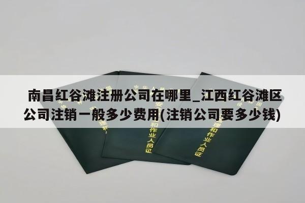  南昌红谷滩注册公司在哪里_江西红谷滩区公司注销一般多少费用(注销公司要多少钱)