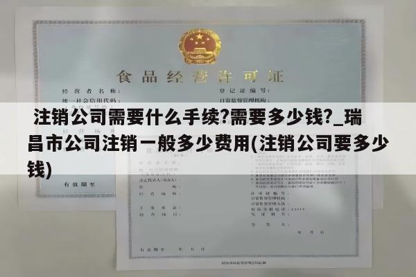  注销公司需要什么手续?需要多少钱?_瑞昌市公司注销一般多少费用(注销公司要多少钱)