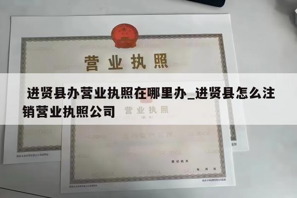  进贤县办营业执照在哪里办_进贤县怎么注销营业执照公司