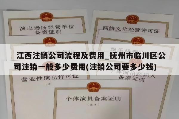  江西注销公司流程及费用_抚州市临川区公司注销一般多少费用(注销公司要多少钱)