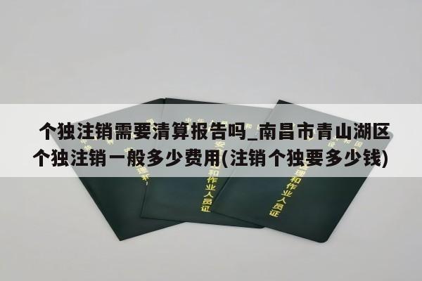  个独注销需要清算报告吗_南昌市青山湖区个独注销一般多少费用(注销个独要多少钱)