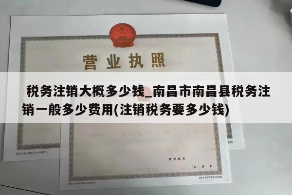  税务注销大概多少钱_南昌市南昌县税务注销一般多少费用(注销税务要多少钱)