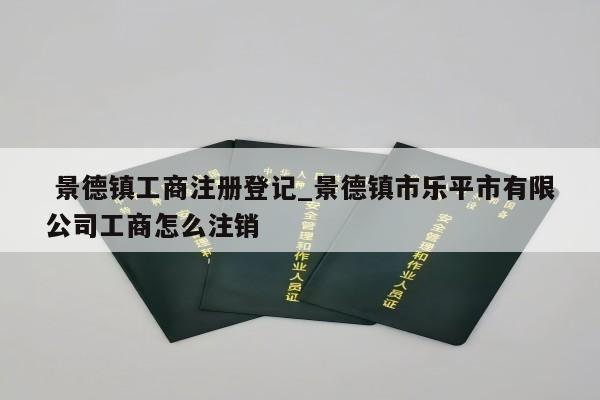  景德镇工商注册登记_景德镇市乐平市有限公司工商怎么注销