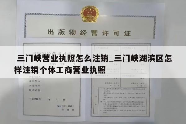  三门峡营业执照怎么注销_三门峡湖滨区怎样注销个体工商营业执照