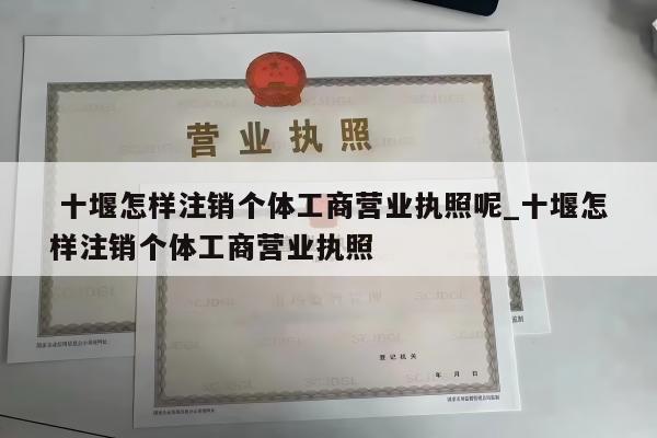  十堰怎样注销个体工商营业执照呢_十堰怎样注销个体工商营业执照
