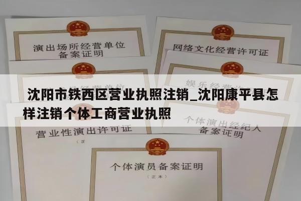  沈阳市铁西区营业执照注销_沈阳康平县怎样注销个体工商营业执照