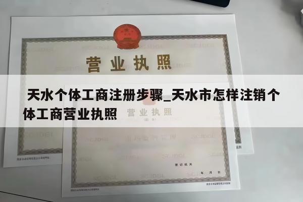  天水个体工商注册步骤_天水市怎样注销个体工商营业执照