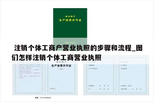  注销个体工商户营业执照的步骤和流程_图们怎样注销个体工商营业执照