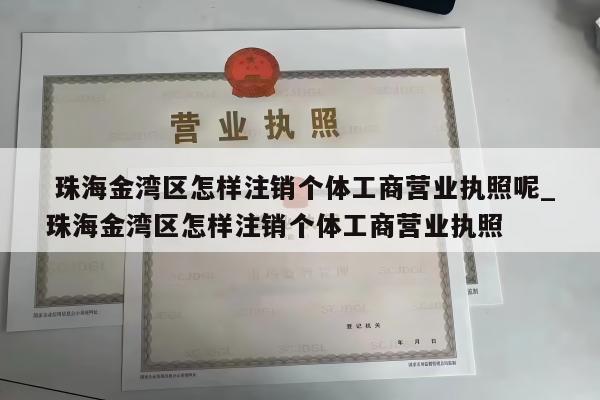  珠海金湾区怎样注销个体工商营业执照呢_珠海金湾区怎样注销个体工商营业执照