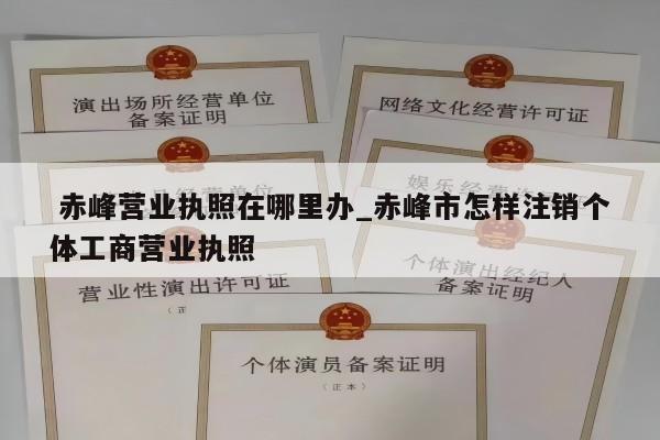  赤峰营业执照在哪里办_赤峰市怎样注销个体工商营业执照