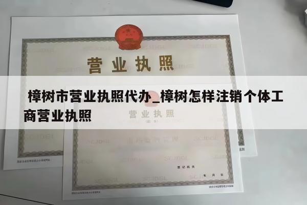  樟树市营业执照代办_樟树怎样注销个体工商营业执照
