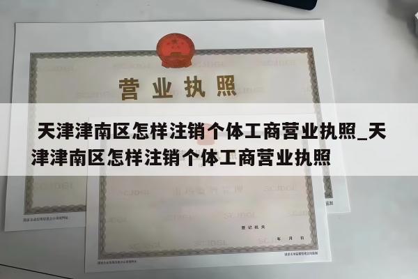  天津津南区怎样注销个体工商营业执照_天津津南区怎样注销个体工商营业执照